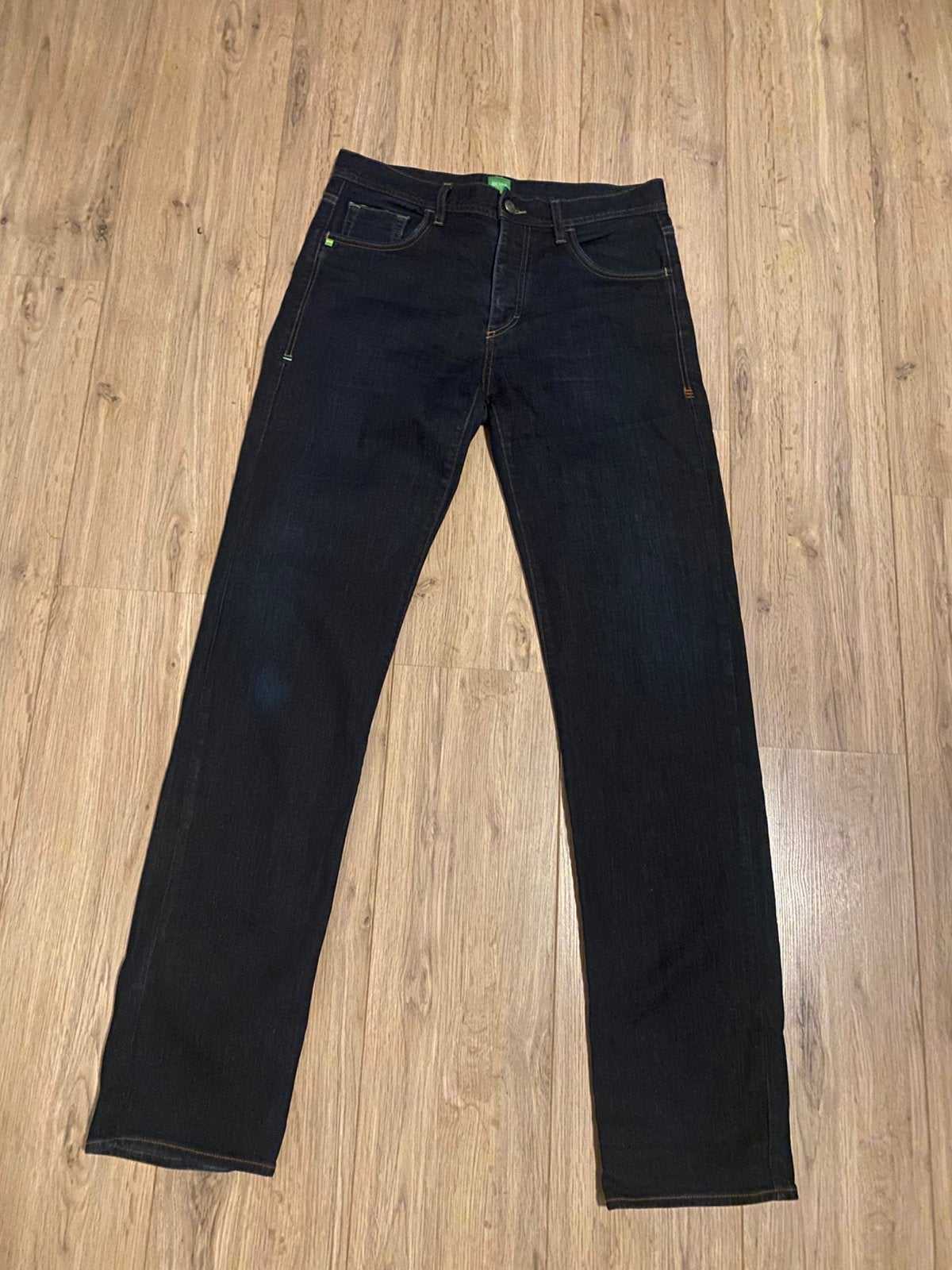 Jeans Hugo Boss maat 32 lengte 34, Ophalen of Verzenden, Zo goed als nieuw, Blauw, W32 (confectie 46) of kleiner