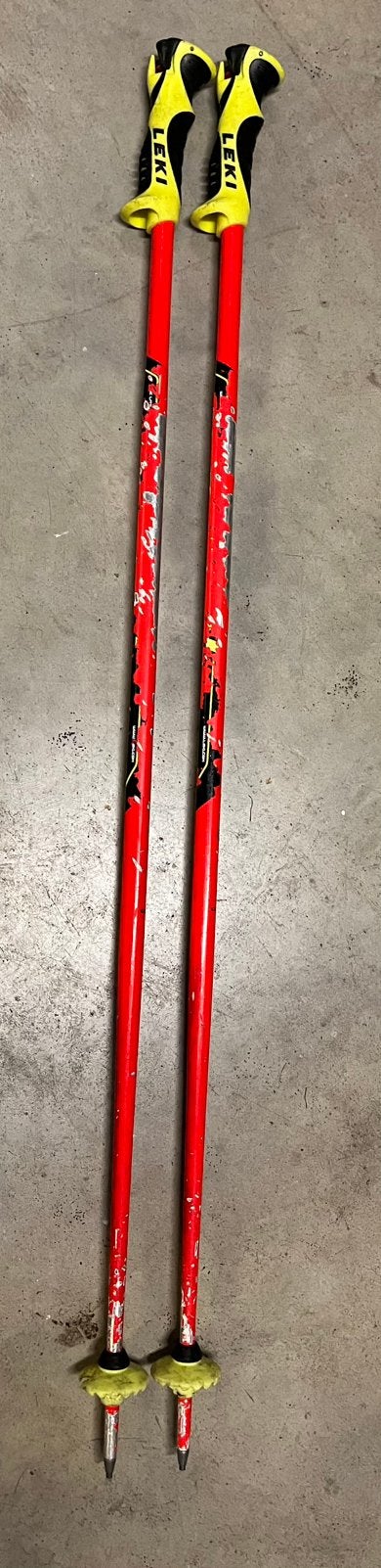Skistokken race Leki 100cm, Gebruikt, Stokken, 100 tot 140 cm, Ophalen