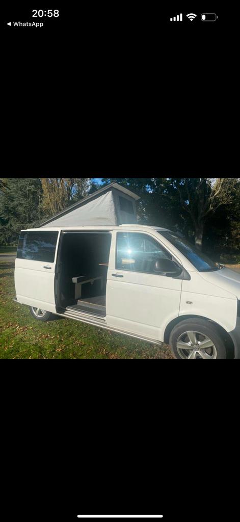 Volkswagen Transporter T5 Camper (2013) Automaat, Caravans en Kamperen, Campers, Airbags, Volkswagen, Tot en met 2, Diesel