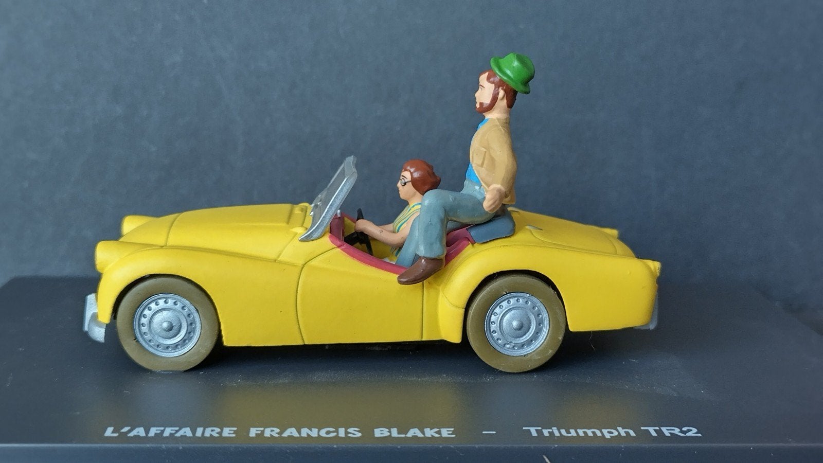 Triumph TR 2 1:43 Eligor Blake & Mortimer Pol, Overige merken, Auto, Verzenden, .