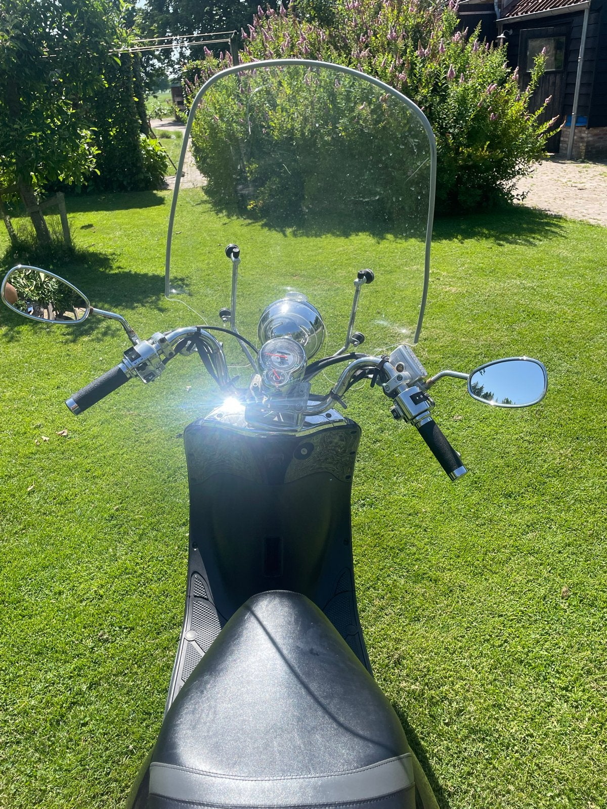 SYM Allo Scooter - Zwart, Goed Onderhouden, Fietsen en Brommers, Scooters | SYM, Ophalen, Gebruikt, Maximaal 45 km/u, Allo