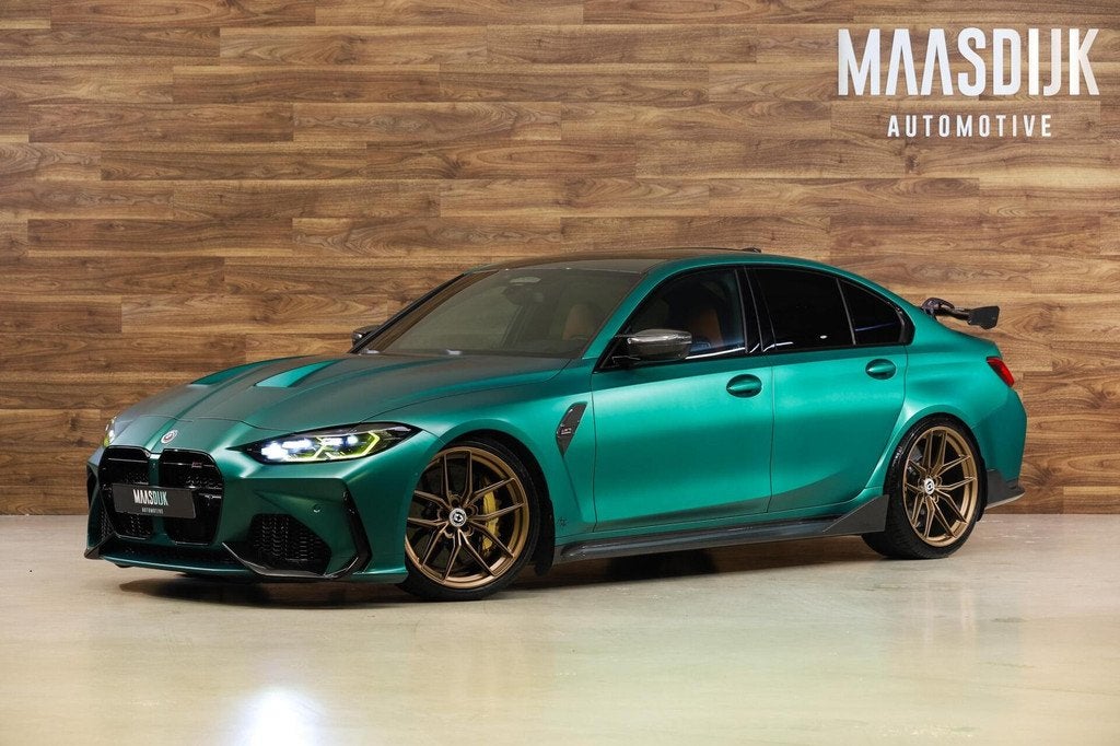 BMW 3-serie M3 xDrive Comp|Ceramic|Akrapovic|ADRO|HRE|PPF|, Automaat, Gebruikt, Euro 6, Adaptive Cruise Control