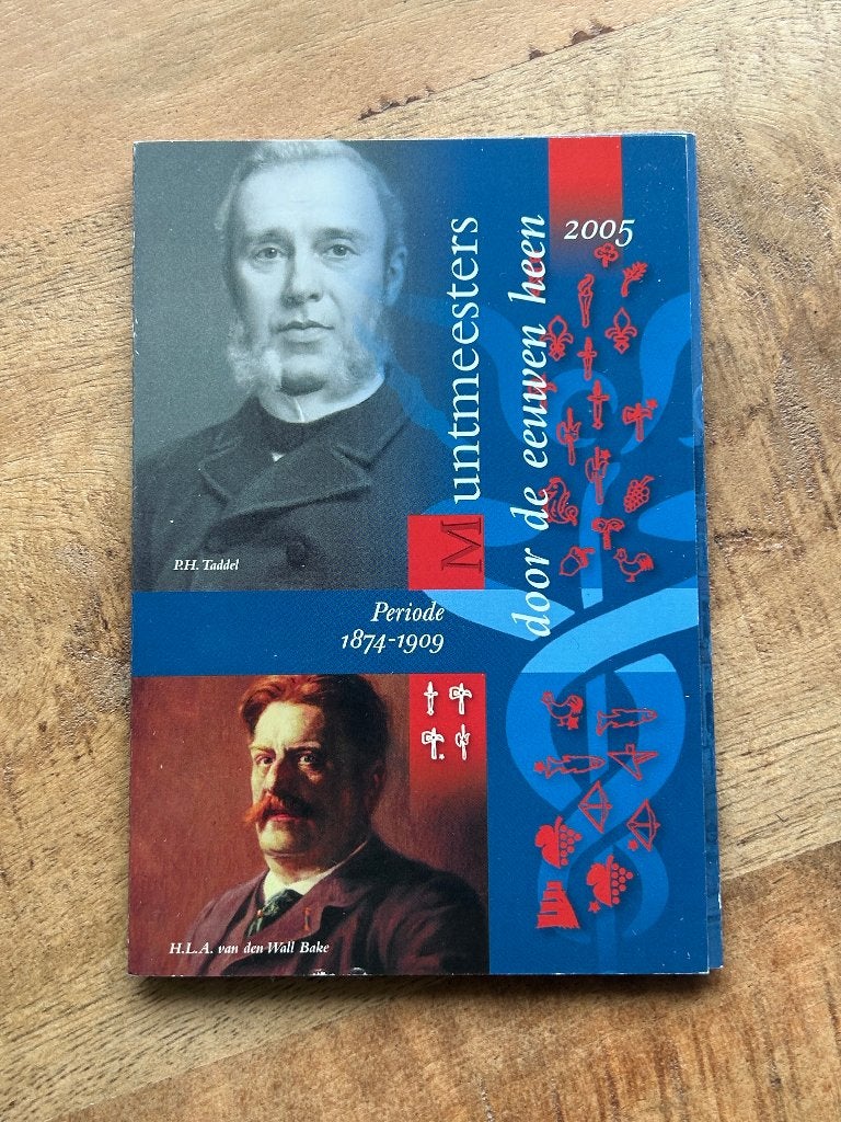 Muntmeesters door de eeuwen heen 2005, Postzegels en Munten, Munten | Nederland, Ophalen of Verzenden, Koningin Beatrix, Euro's