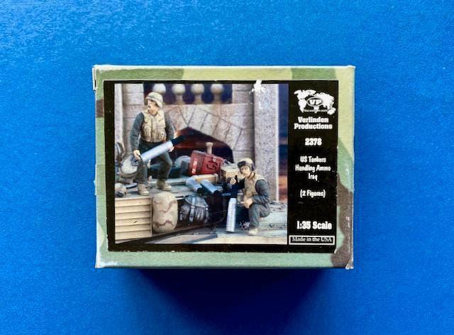 Verlinden	2378	US Tankers Handling Ammo Iraq 	1/35	Resin, Verzenden, Nieuw, 1:35 tot 1:50