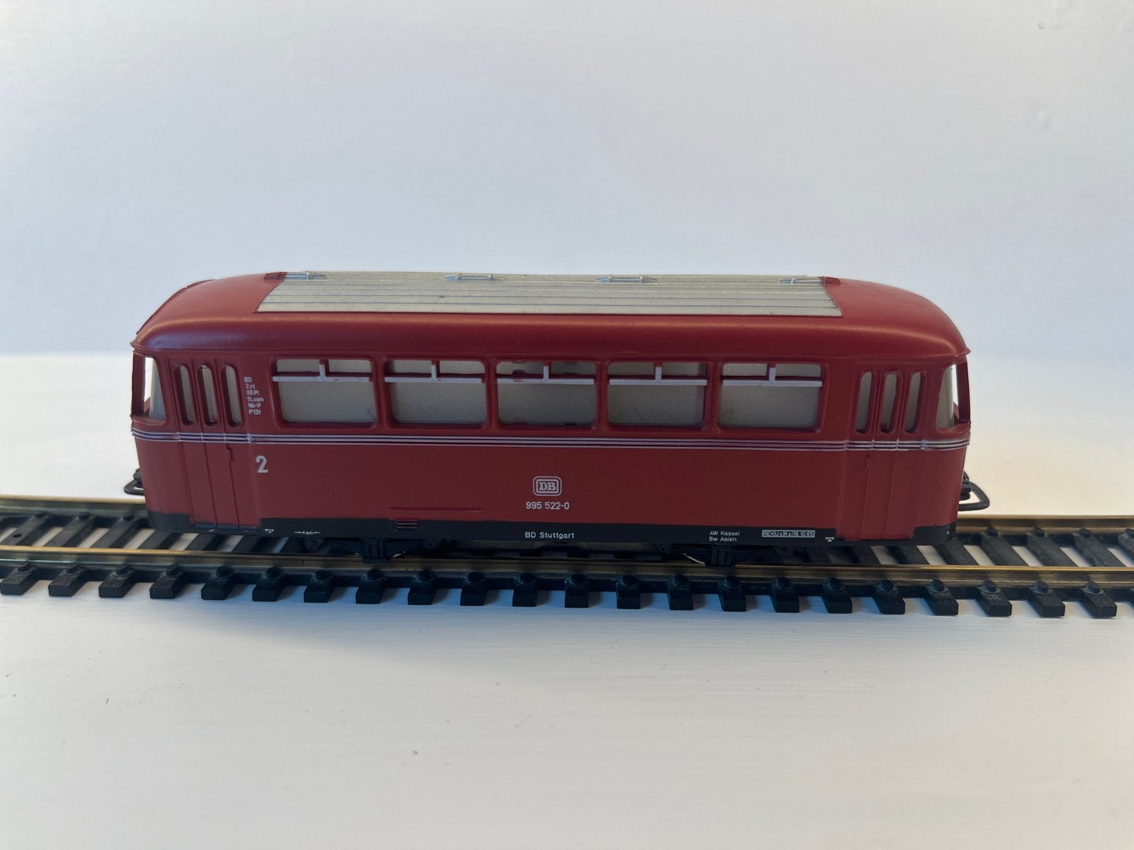 Märklin 4018 Schienenbus bijwagen – met OVP – verlichting, Wisselstroom, Wagon, Ophalen of Verzenden, Zo goed als nieuw