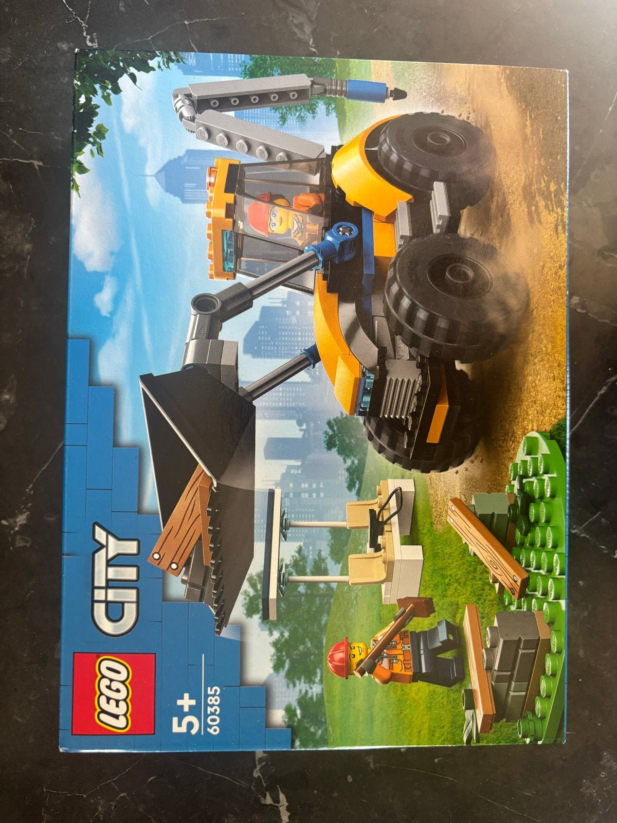 LEGO City 60385 Bouwvoertuig met Graafmachine, Ophalen of Verzenden, Nieuw, Overige merken