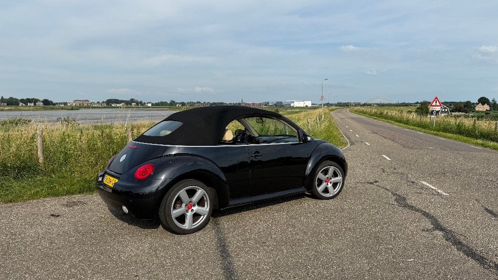Volkswagen Beetle (Kever) 1.8 Cabriolet 200 pk 2004 Zwart, Auto's, Volkswagen, Particulier, Beetle (Kever), ABS, Airbags, Airconditioning