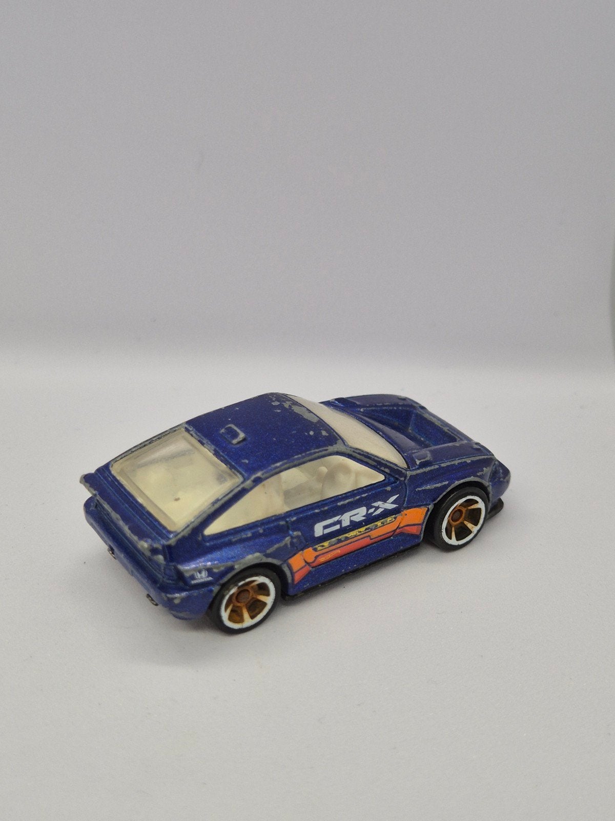 Hot Wheels 1985 Honda CR-X - Blauw, Ophalen of Verzenden, Gebruikt, Auto