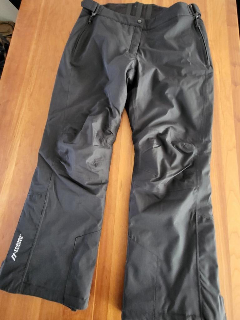 Nieuwe Maier Sports Skibroek Zwart - Maat 22 unisex, Broek, Maier Sports, Maat 46/48 (XL) of groter, Nieuw