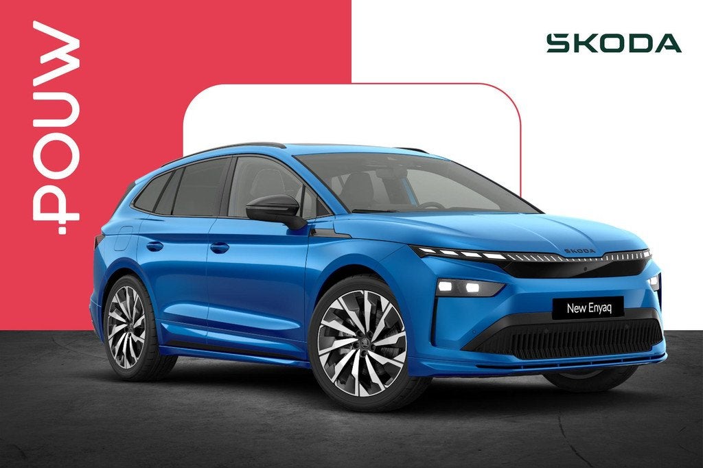 Skoda Enyaq 85 286pk Sportline | Business Upgrade Advanced |, Auto's, Skoda, Automaat, 12 maanden, Achterwielaandrijving, 510 min