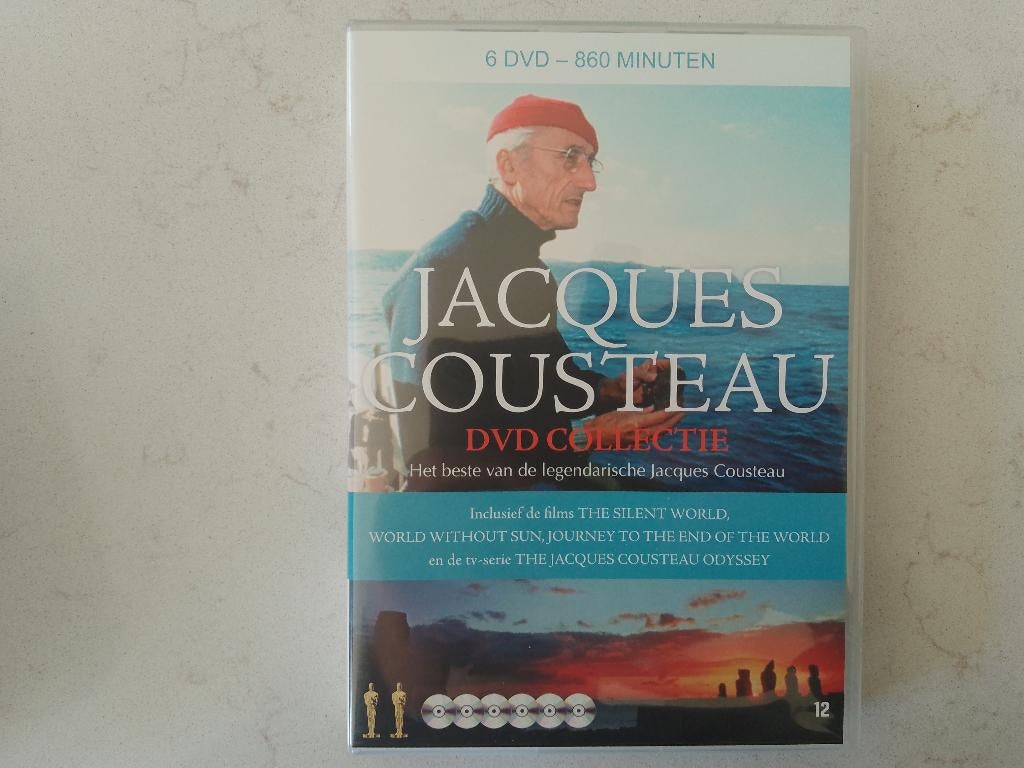 Jacques Cousteau - de DVD collectie, Vanaf 12 jaar, Ophalen of Verzenden, Zo goed als nieuw, Natuur