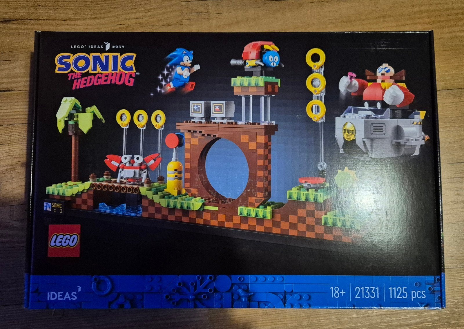 Lego ideas 21331 Sonic The Hedgehog., Lego, Nieuw, Ophalen of Verzenden, Ideas