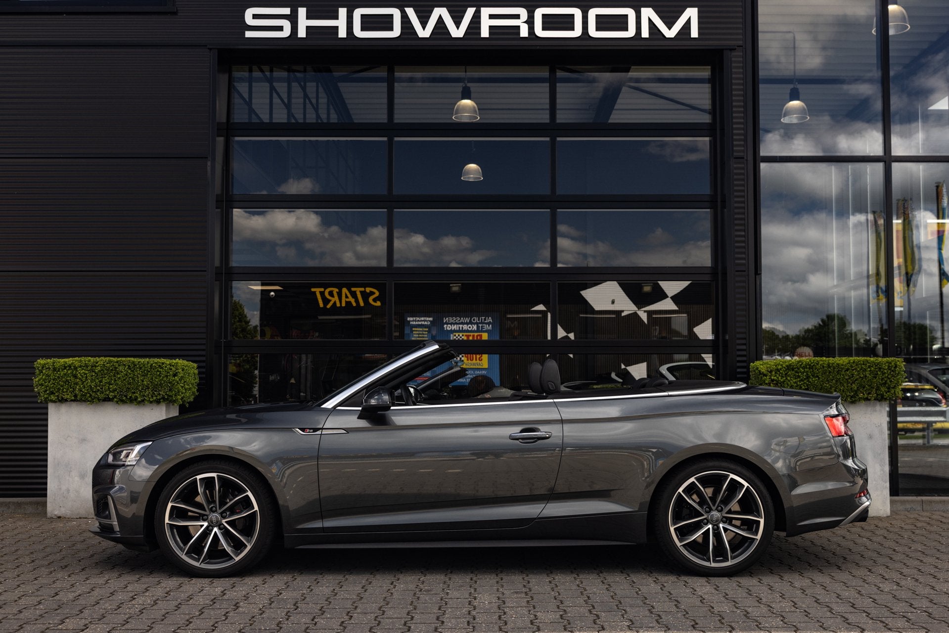 Audi S5 Cabriolet 3.0 TFSI S5 quattro Pro Line Plus, RS-stoe, Auto's, Audi, Dealer onderhouden, 2995 cc, Cabriolet, 4 stoelen