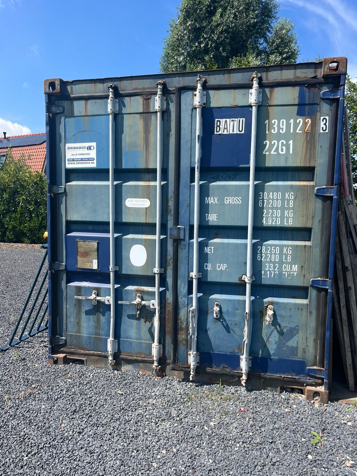 Zeecontainer 20 ft, Zakelijke goederen, Machines en Bouw | Keten en Containers, Ophalen