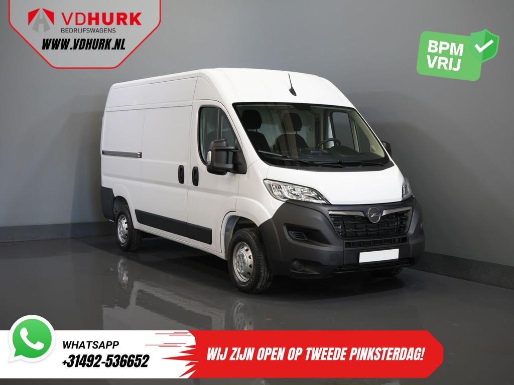 Peugeot Boxer (Opel Movano) 2.2 140 pk L2H2 Betimmering/ Car, Voorwielaandrijving, Stof, Gebruikt, 4 cilinders