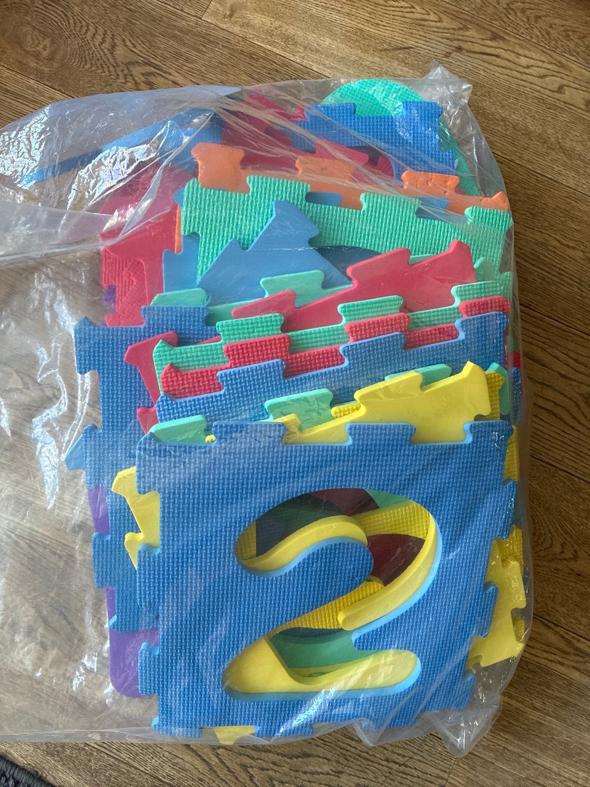 Cijfermatten speelkleed voor kinderen, Ophalen of Verzenden, Gebruikt, Speelkleed