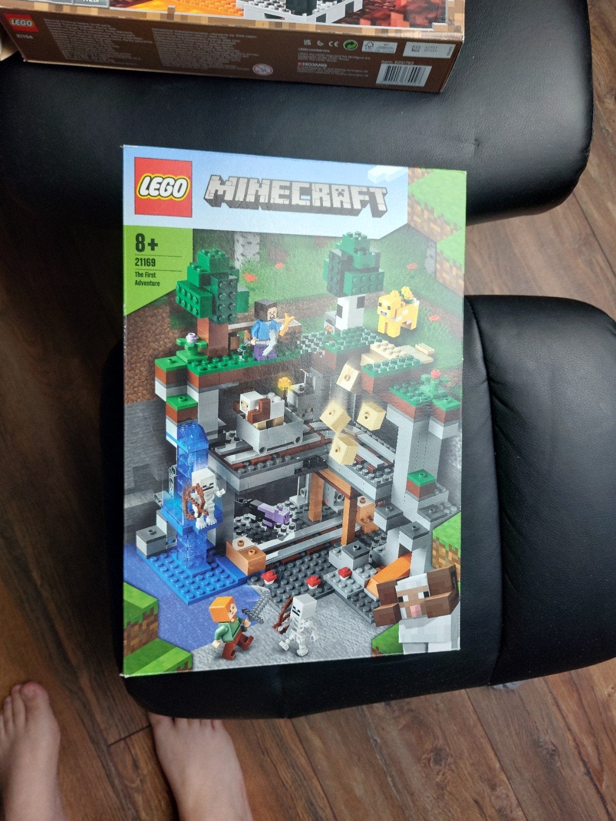 Lego Minecraft De Eerste Avontuur 21169, Compleet, Minecraft, Lego, Ophalen of Verzenden