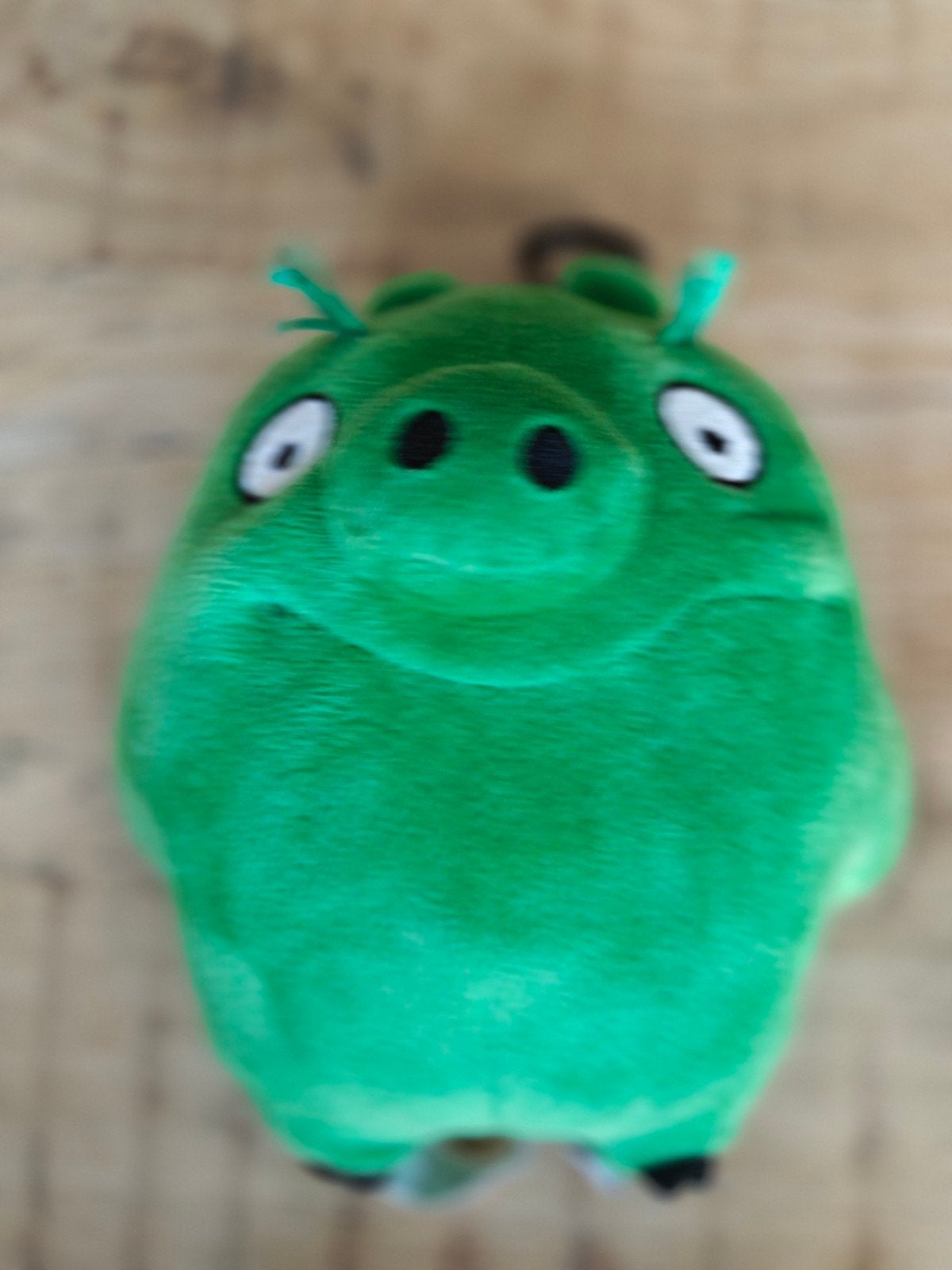 2 Angry Birds groen varken knuffel, Kinderen en Baby's, Speelgoed | Knuffels en Pluche, Overige merken, Overige typen, Ophalen of Verzenden