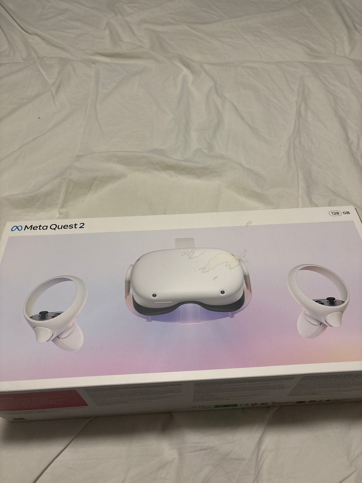 Meta Quest 2 VR-bril met oplader, Ophalen, Zo goed als nieuw, VR-bril, Overige platformen