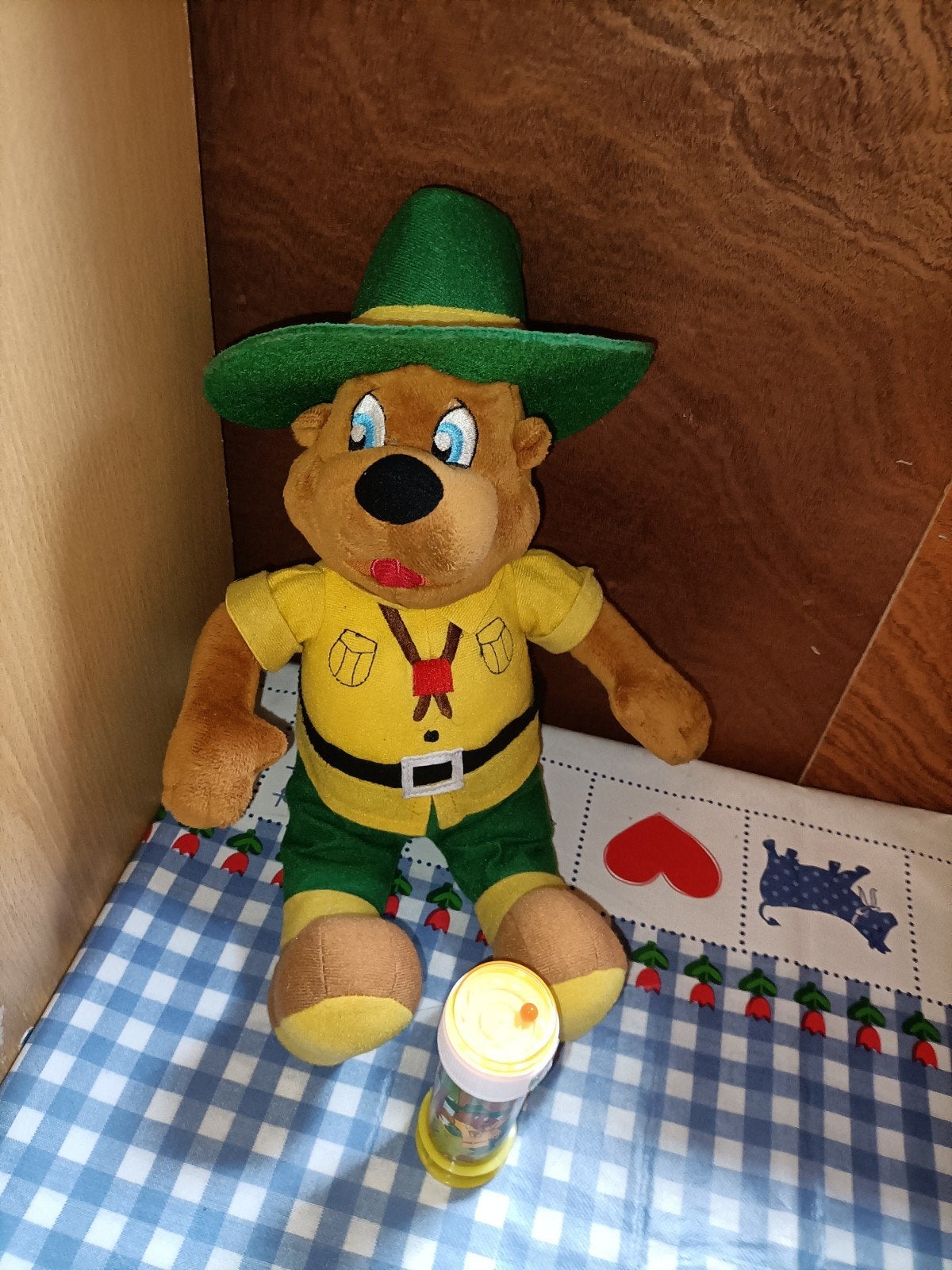Bollo de Beer knuffel 41 cm + nieuwe bellenblaas van Landal, Ophalen of Verzenden, Zo goed als nieuw, Overige typen