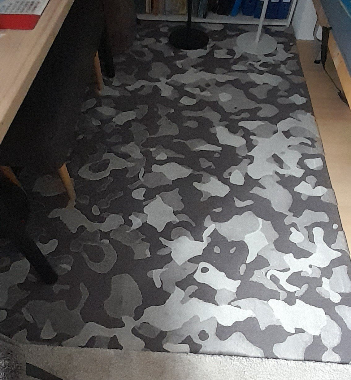 Vloerkleed Crisan Kwantum 160x230 multi grijs, Ophalen, Zo goed als nieuw, Grijs, Modern