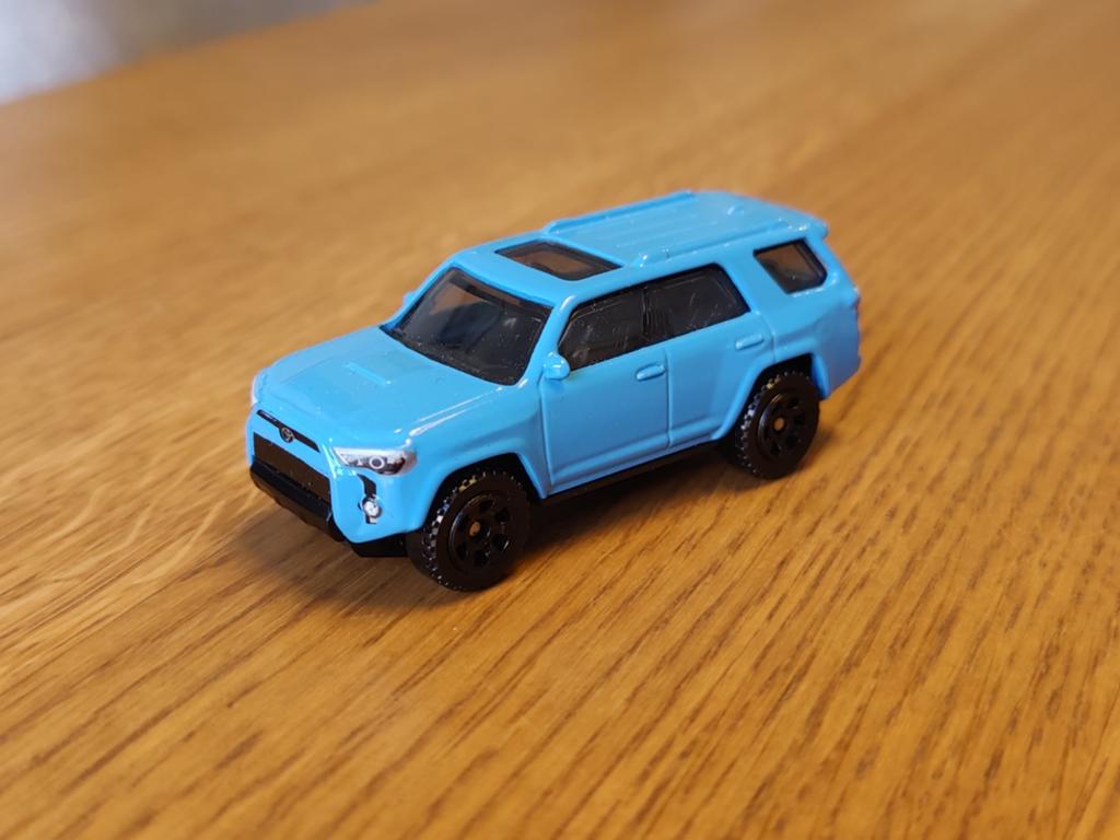 Matchbox Toyota 4Runner BLAUW, Ophalen of Verzenden, Zo goed als nieuw, Auto