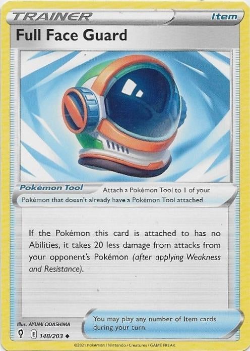 Evolving Skies,  Full Face Guard [uncommon] 148/203, Verzenden, Nieuw, Losse kaart