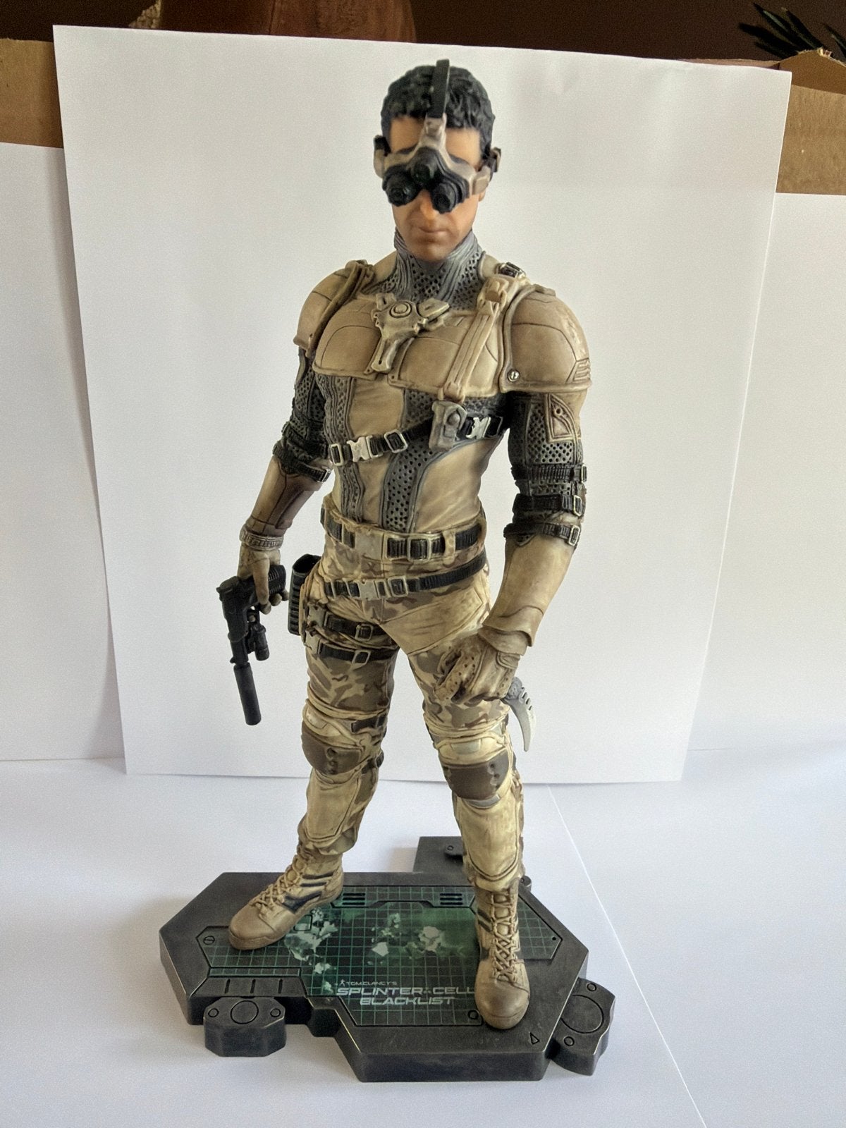 (nr30)Splinter Cell Blacklist Sam Collector's Edition Figuu, Ophalen of Verzenden, Zo goed als nieuw