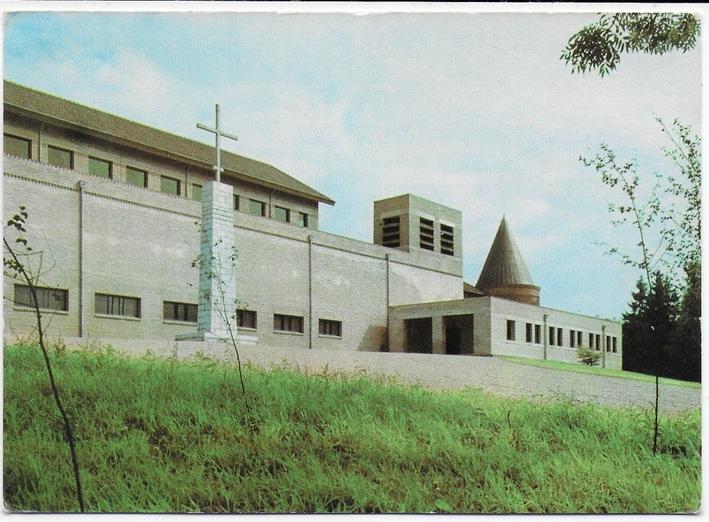 Vaals Abdij St Benedictusberg Ongelopen Ansichtkaart B5181, Ophalen of Verzenden, 1980 tot heden, Ongelopen, Limburg