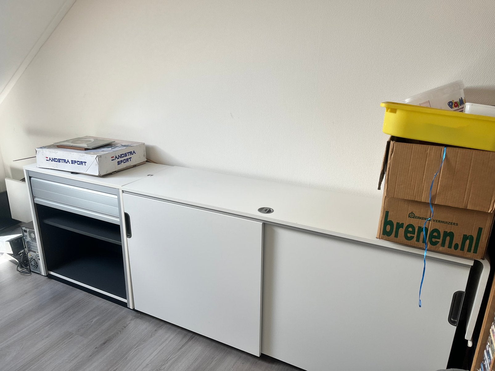 IKEA opbergkast met roldeur en schuifdeuren, Ophalen, Gebruikt