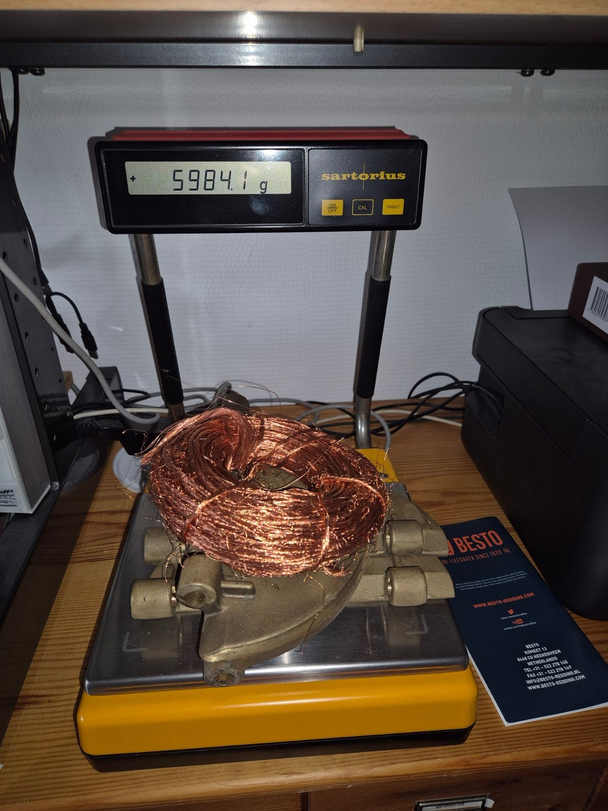 profesionele Sartorius weegschaal 0,1 - 6000 gra, Witgoed en Apparatuur, Weegschalen, Ophalen of Verzenden, Digitaal, Overige typen