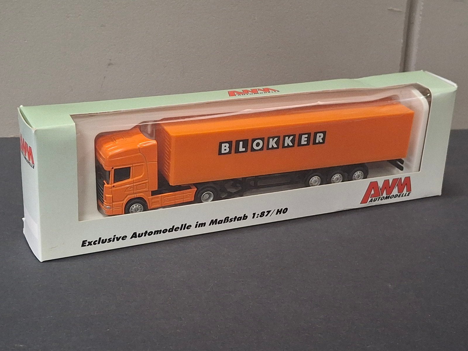 Scania truck met trailer Blokker, Ophalen of Verzenden, Nieuw, Bus of Vrachtwagen