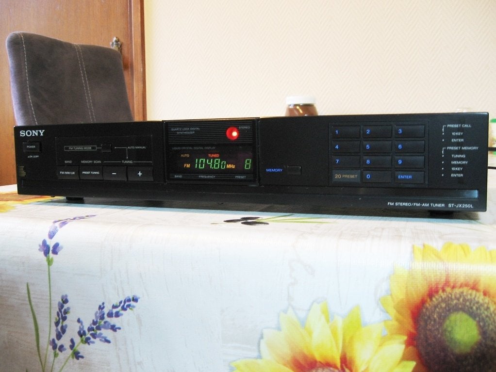 Sony ST-JX250L tuner serviced, Ophalen of Verzenden, Gebruikt