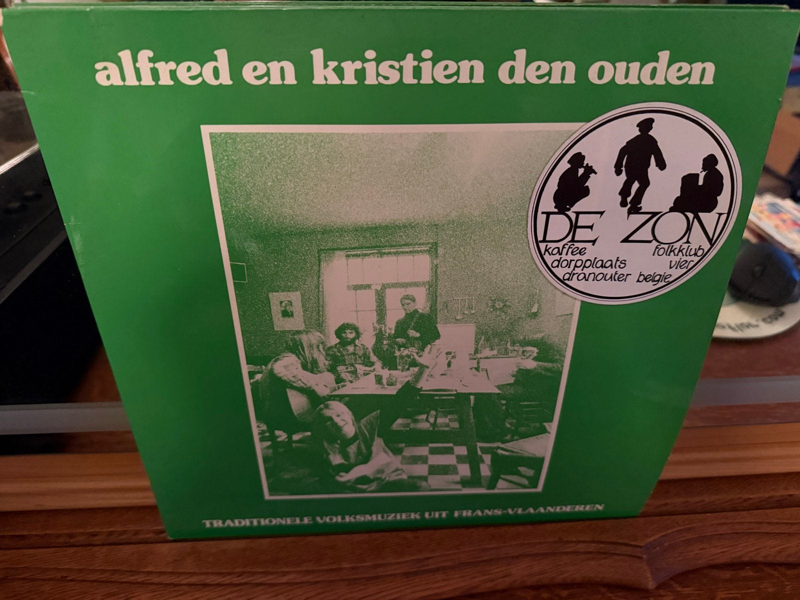 Alfred en Kristien Den Ouden - Traditionele Volksmuziek, Cd's en Dvd's, LP, Originele persing, Ophalen of Verzenden, Zo goed als nieuw