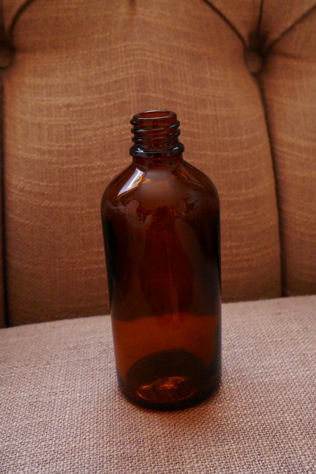 20 Flesjes bruin glas 100 ml + druppelaar NIEUW, Ophalen of Verzenden, Nieuw