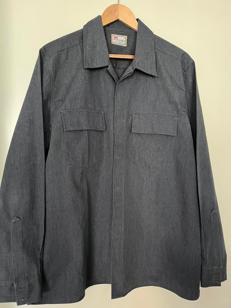 Levi’s XL, Ophalen of Verzenden, Zo goed als nieuw, Grijs, Halswijdte 43/44 (XL)