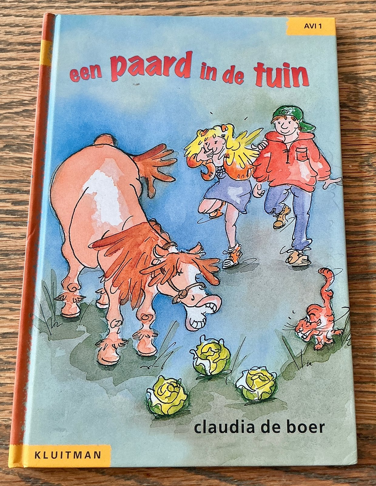 AVI-START EEN PAARD IN DE TUIN KLUITMAN LEESBOEK, Ophalen of Verzenden, Zo goed als nieuw, Fictie algemeen
