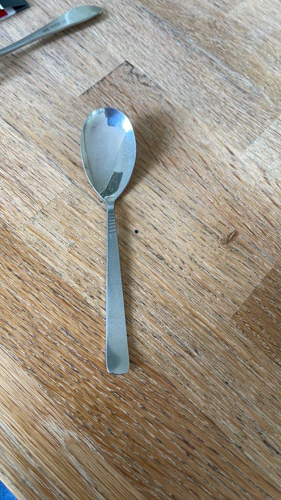 Gero Zilmeta Slowfox lepeltje model 510 - lengte 12cm, Huis en Inrichting, Keuken | Bestek, Ophalen of Verzenden, Zo goed als nieuw
