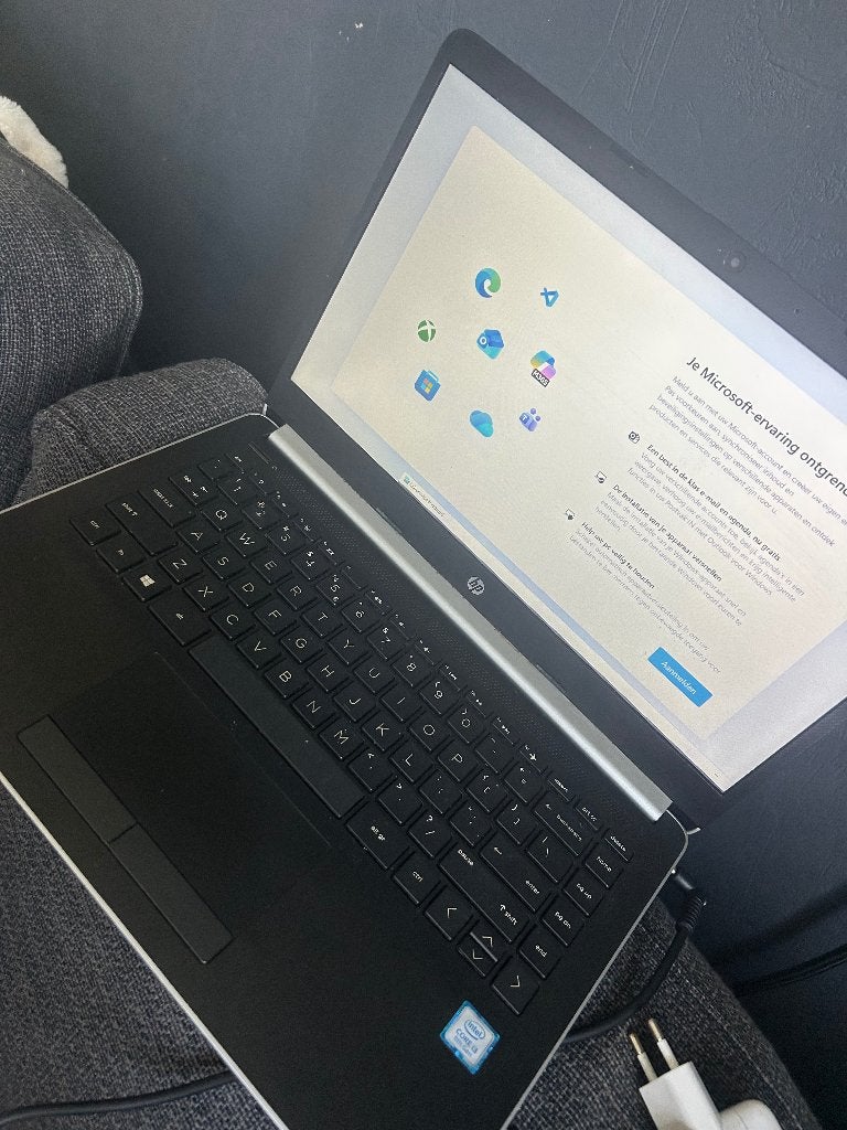 HP Laptop 14-cf0004nd, Gebruikt, 2 tot 3 Ghz, Qwerty, 14 inch