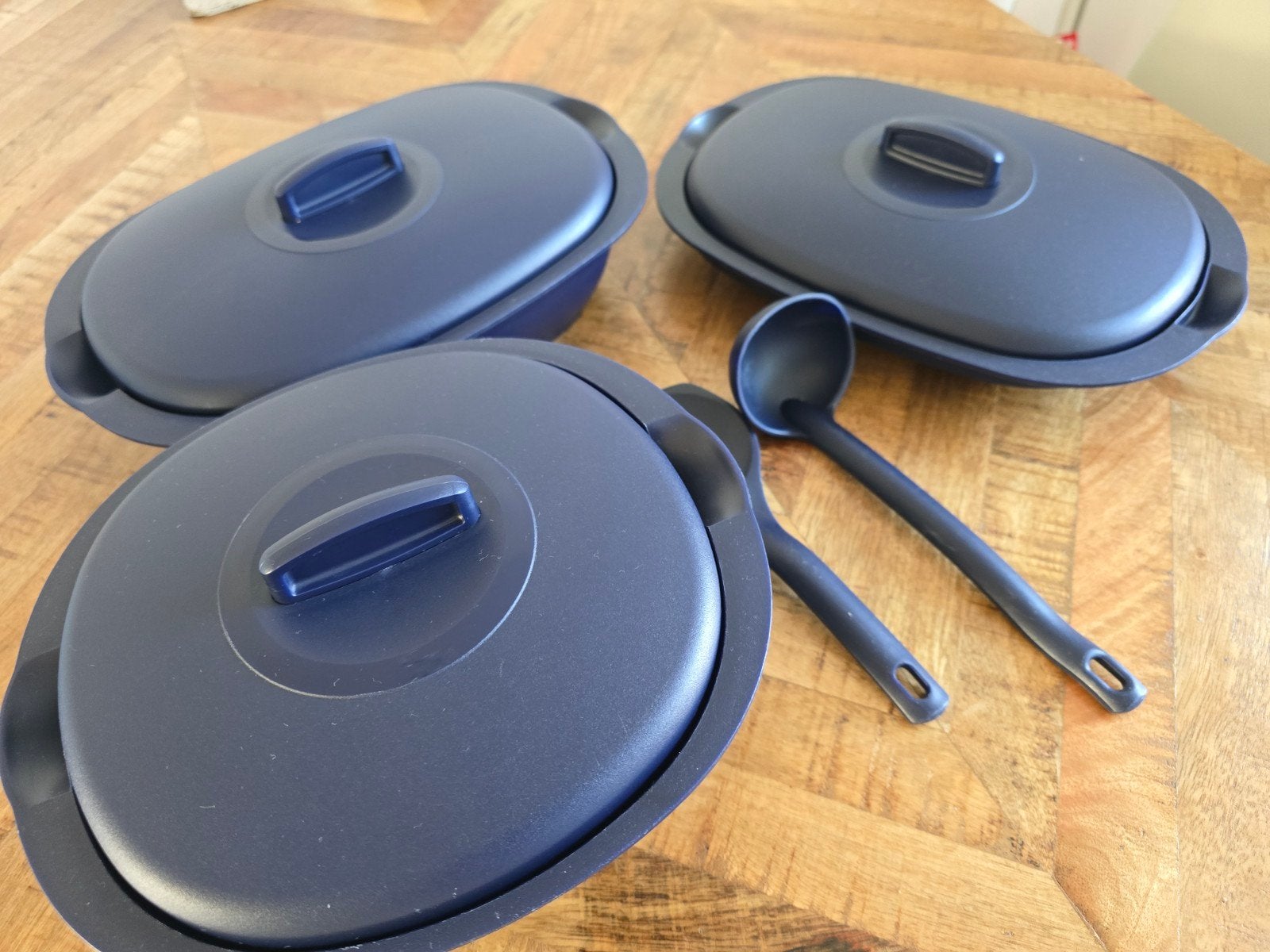 Tupperware schalen set, Ophalen of Verzenden, Zo goed als nieuw