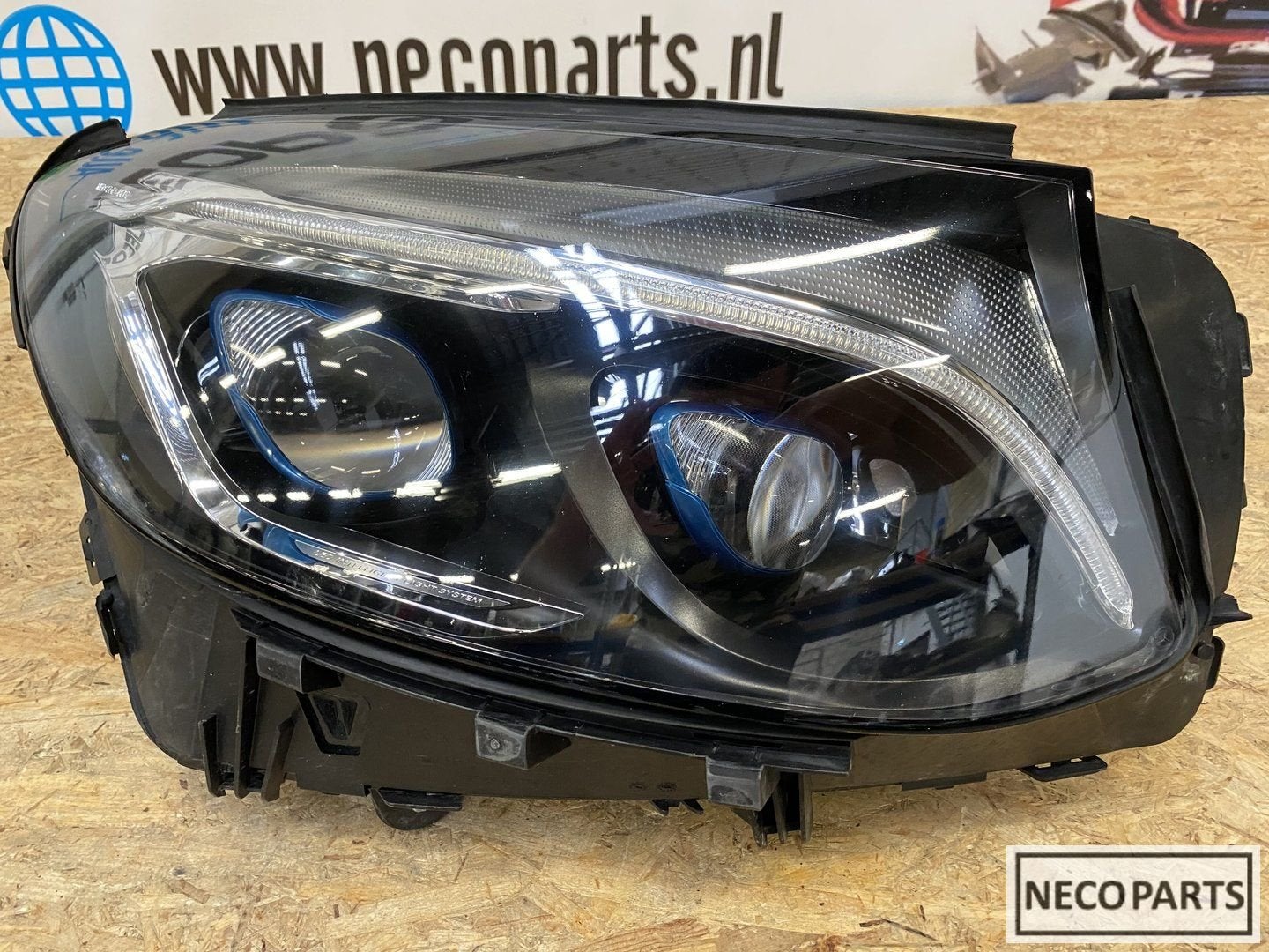 GLC W253 FULL LED KOPLAMP HYBRID A2539062602 ALLES LEVERBAAR, Gebruikt, -, Ophalen of Verzenden, -