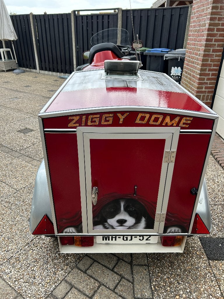 hondenhaanhang wagen zeer mooie 250 euro zie fotos, Gebruikt, Particulier, 1000 cc, Overig