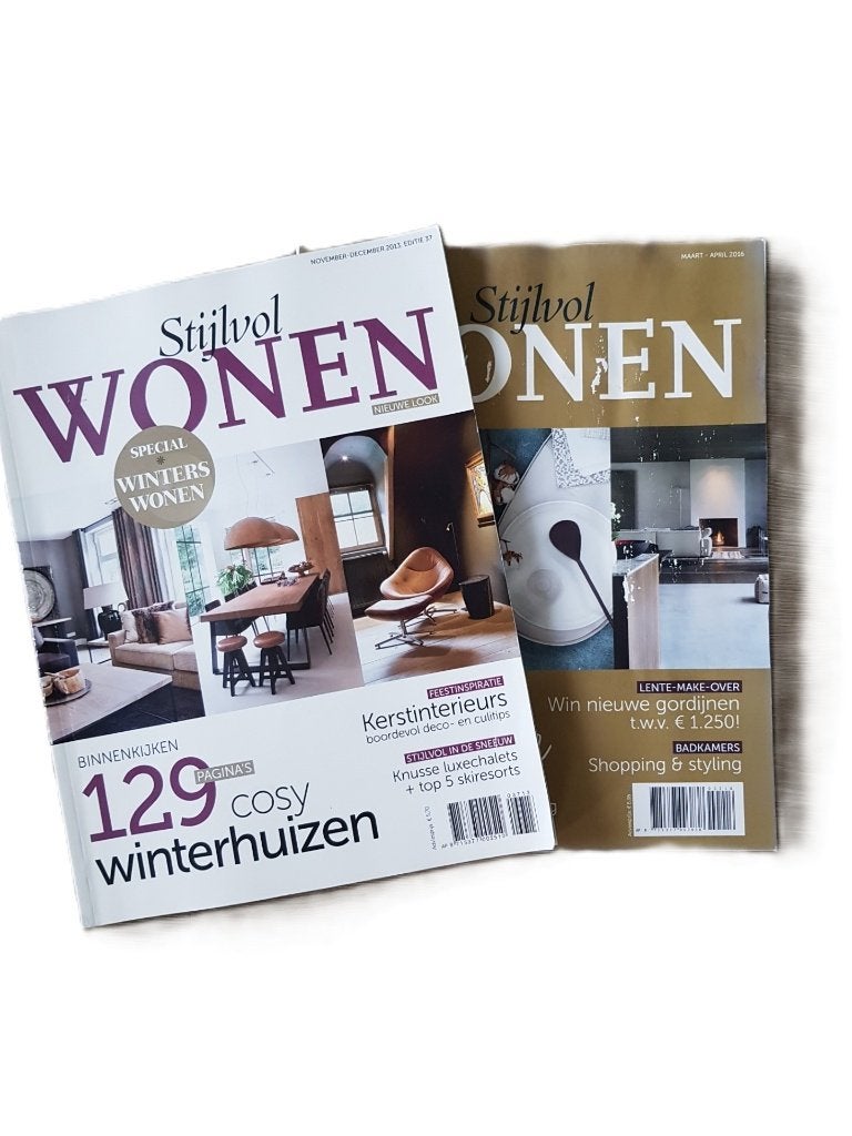 Stijlvol wonen magazines, Verzenden, Gelezen, Overige typen