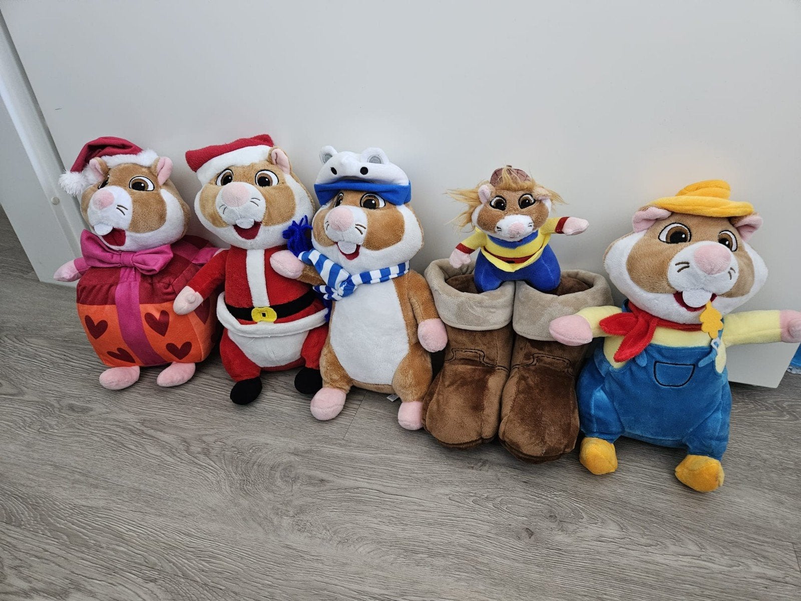 6 x AH hamster knuffels, Ophalen of Verzenden, Zo goed als nieuw, Overige typen
