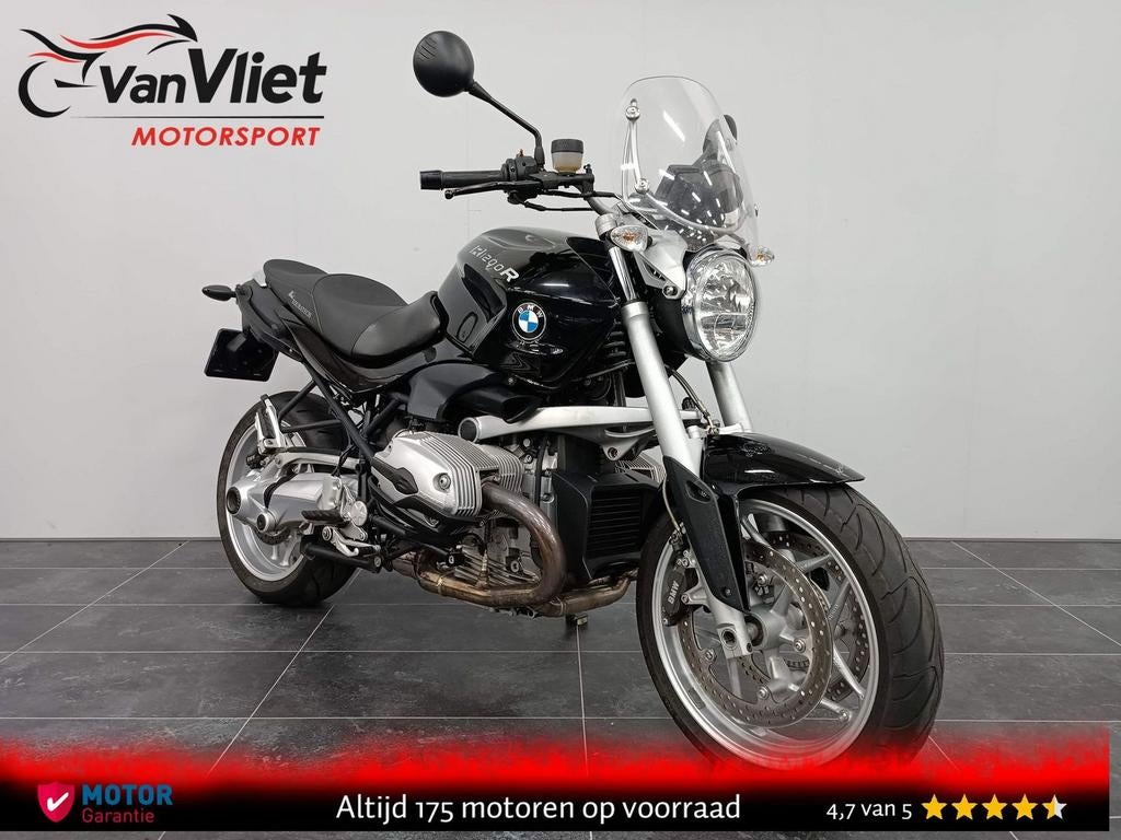 Zeer Mooie Bmw R1200R Zwart 2008 R 1200 R Zie Foto's.!, Motoren, 2 cilinders, Bedrijf, Toermotor, Onbekend