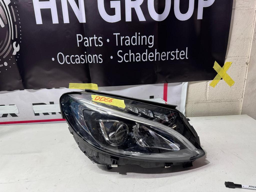 Mercedes-Benz C W205 koplamp, Auto-onderdelen, Gebruikt, -, -, Ophalen of Verzenden