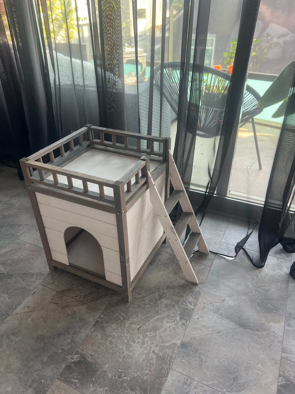 Katten kleine honden huisje, Ophalen of Verzenden, Zo goed als nieuw, Minder dan 75 cm, Minder dan 65 cm