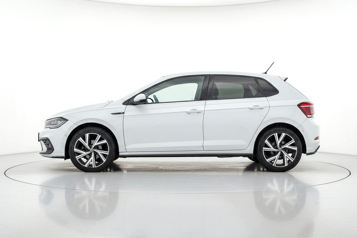 Volkswagen POLO 1.0 TSI R-Line Business Pano/Keyless/Beats/C, Auto's, Gebruikt, Euro 6, Wit, Bedrijf