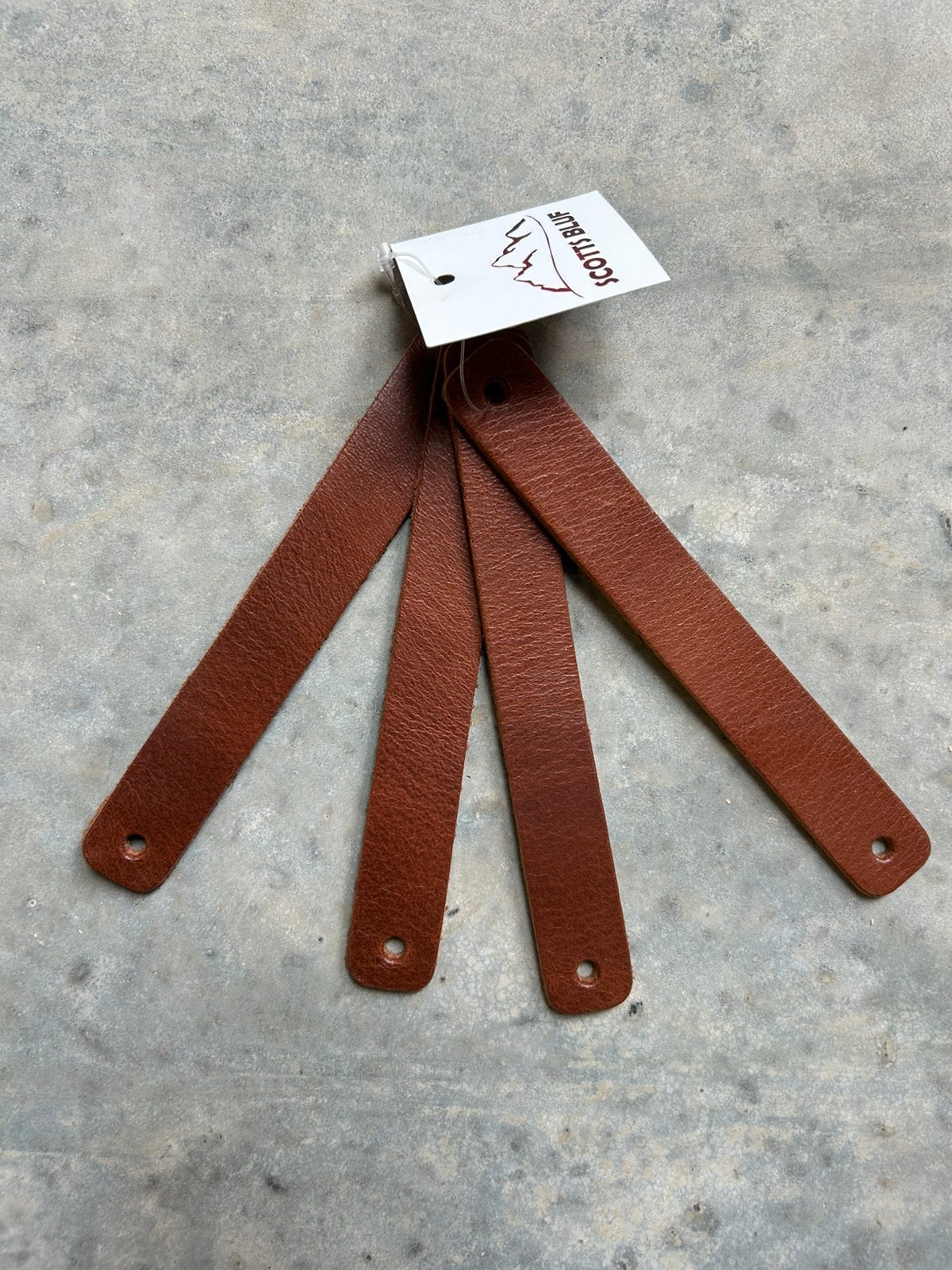 Set van 4 lederen handgrepen, Ophalen of Verzenden, Nieuw, Overige materialen, Overige typen