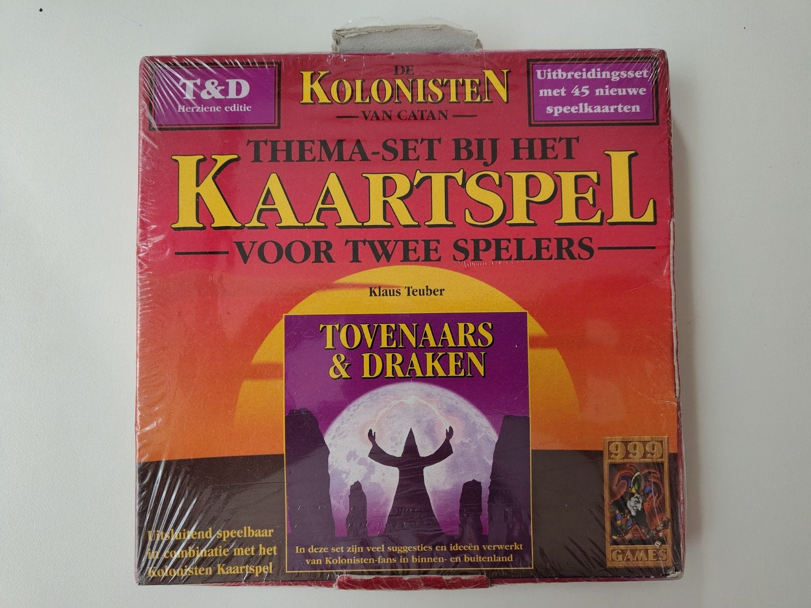 Tovenaars & Drakan NIEUW (Catan kaartspel 2 personen), Hobby en Vrije tijd, Gezelschapsspellen | Kaartspellen, Een of twee spelers
